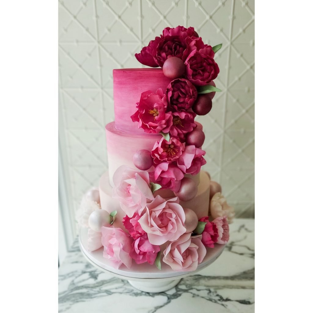 Faye Cahill Cake Trends Flowers pink