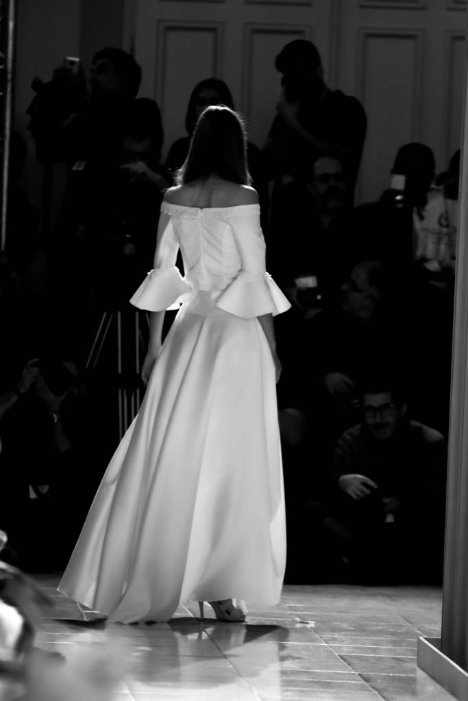 Bridal Fashion Week Zappion long dress