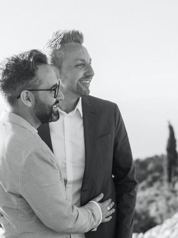 Same-sex vow renewal in Lefkada