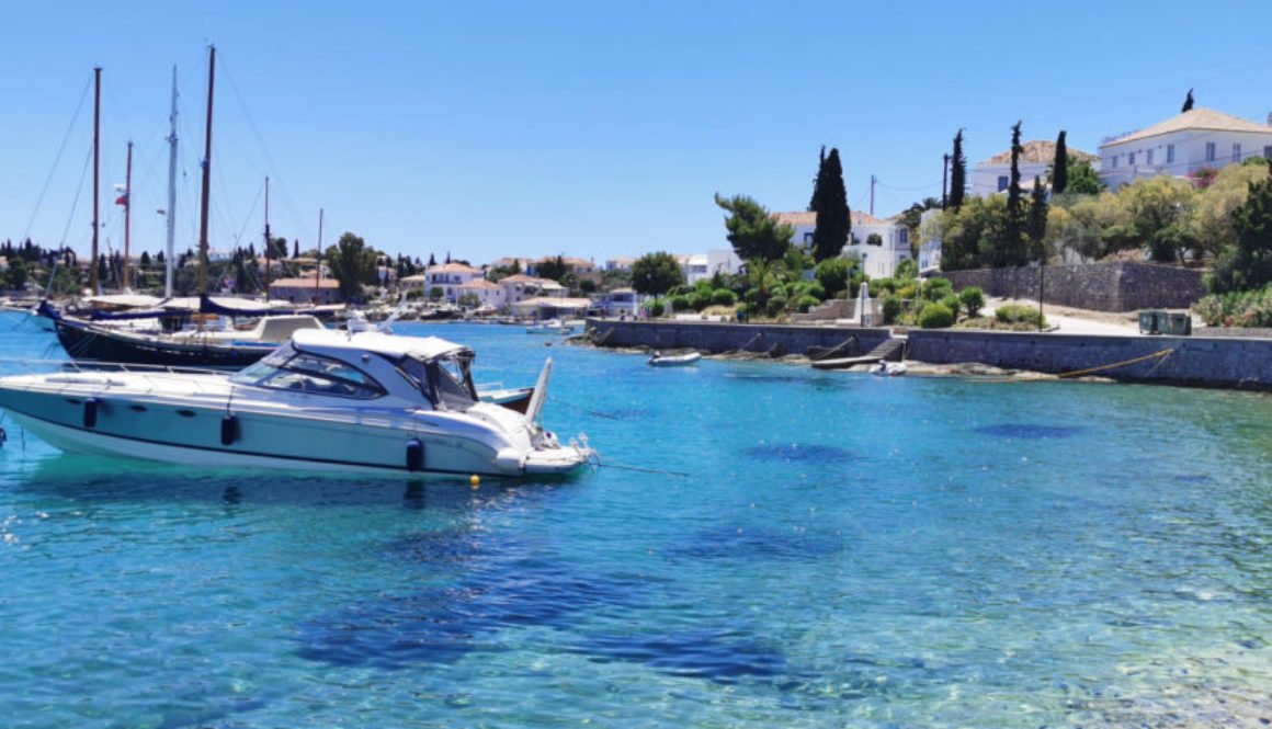 Boat travelling to Greece during Covid-19