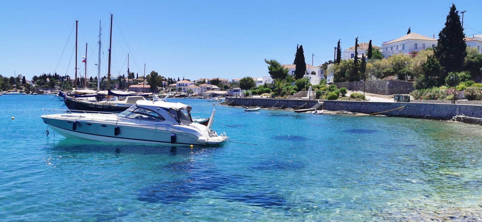 Boat travelling to Greece during Covid-19