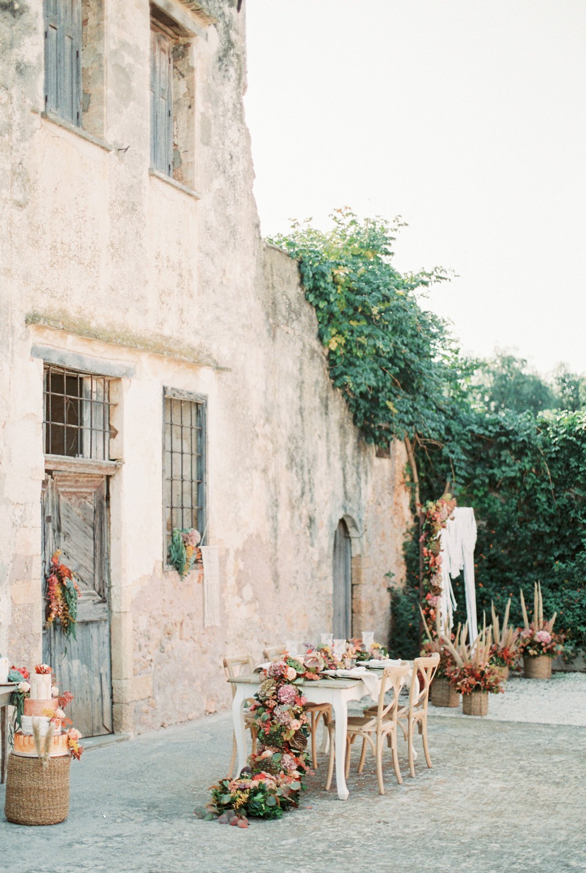 Luxe End of Summer Wedding Inspiration from Crete