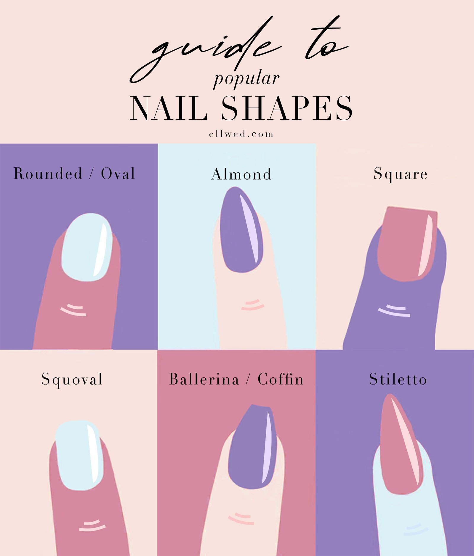 6 Top Trending Acrylic Nail Shapes in 2024 According to Nail Salons