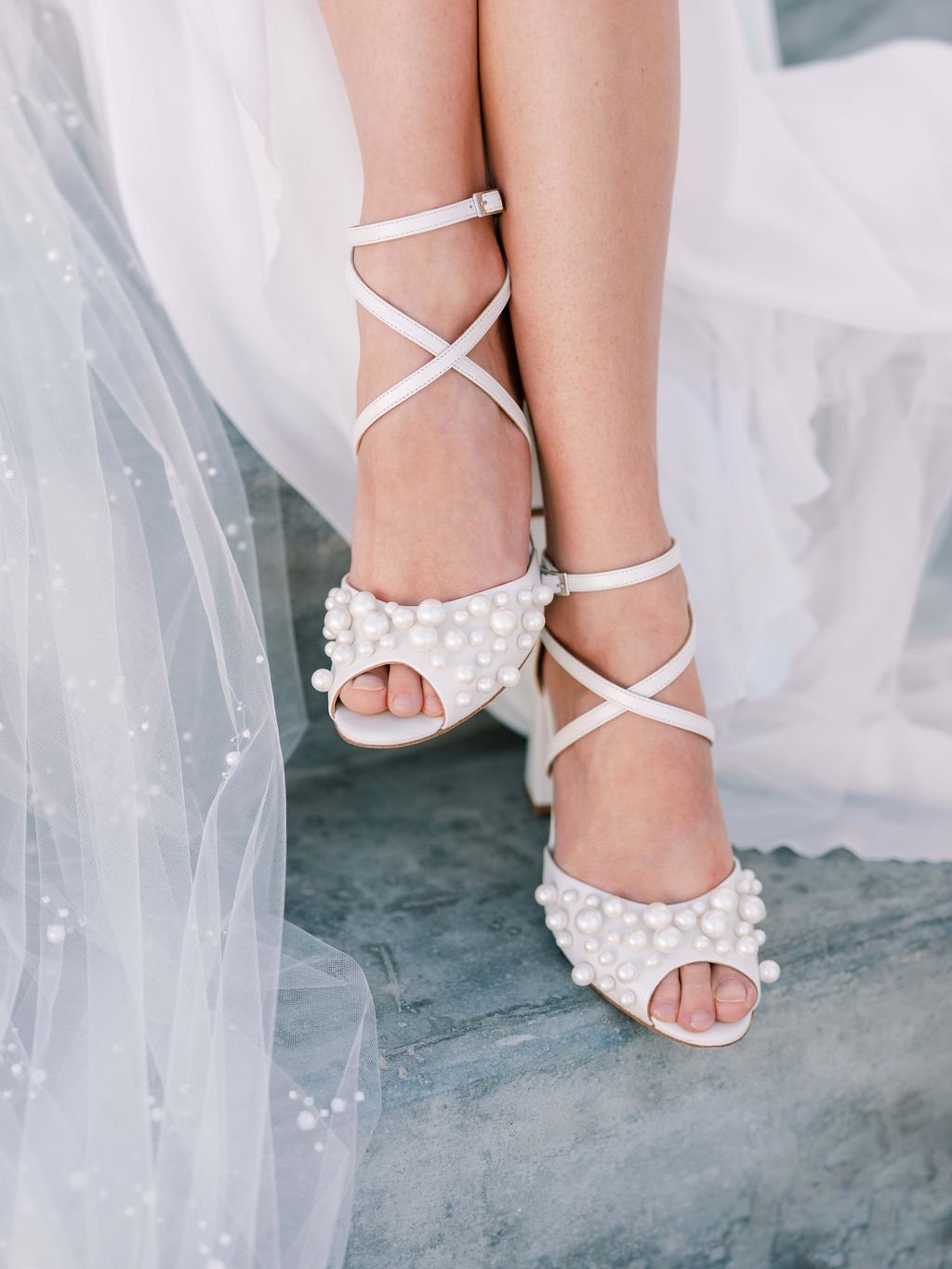 Bridal Shoes close up
