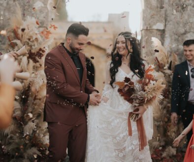 Wedding in Danilia Village Corfu when two photographers get married