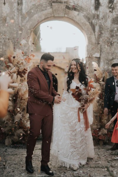 Wedding in Danilia Village Corfu when two photographers get married