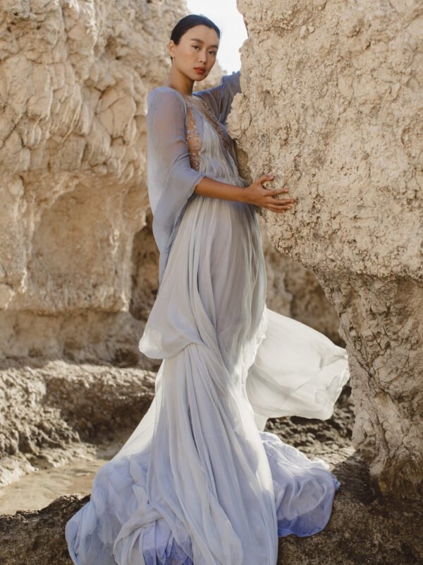 Enchanting Bridal Gowns for Your Destination Wedding in Greece