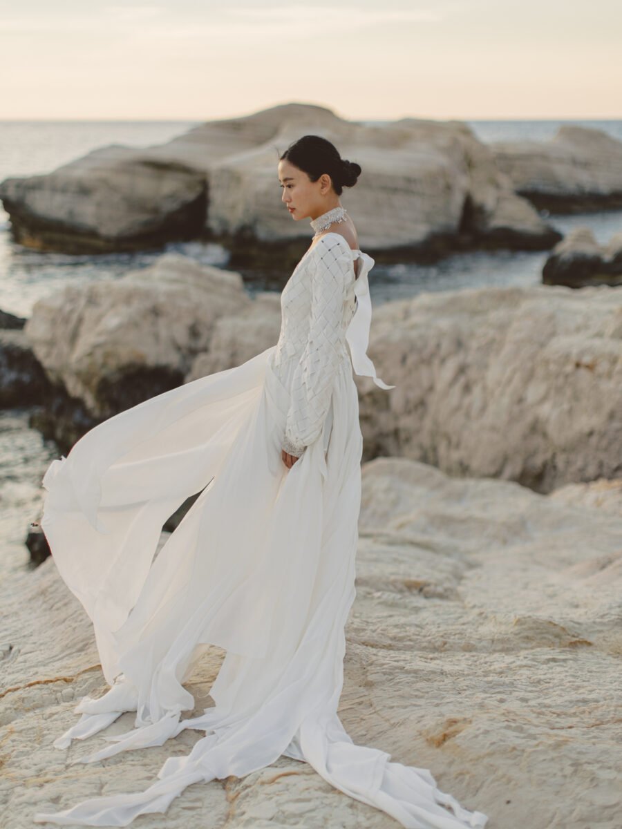 Styling Your Hair for a Sunset Beach Elopement
