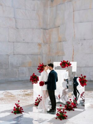 Love is in the Air: An Intimate Wedding Inspiration at Danae Quarry in Greece